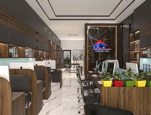 Thiết kế Văn phòng công ty Khang Gia Gò Vấp
