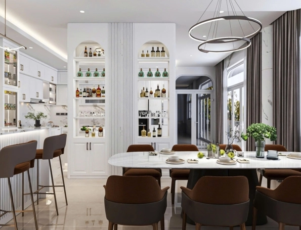 Thiết Kế BIệt Thự Anh Quang Bình Tân