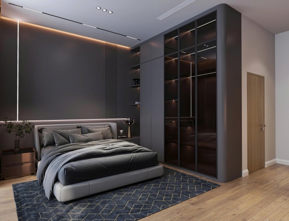 Thiết Kế phòng ngủ nhà  5 tầng gò vấp