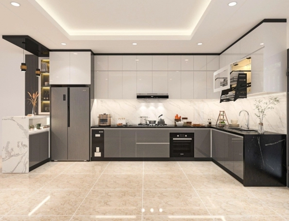 Thiết Kế Bếp Nhà Anh Đức – Nhà Bè