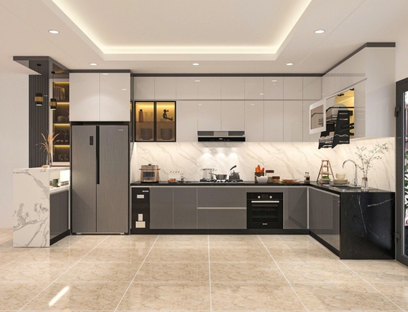 Thiết Kế Bếp Nhà Anh Đức – Nhà Bè