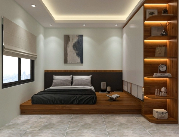 Thiết kế Phòng Ngủ Anh Hoàng – Chung cư Đào Duy Từ Q10
