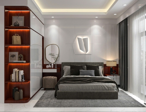Thiết Kế Phòng ngủ Anh Quốc Bình Tân