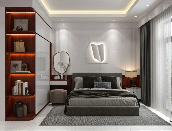 Thiết Kế Phòng ngủ Anh Quốc Bình Tân