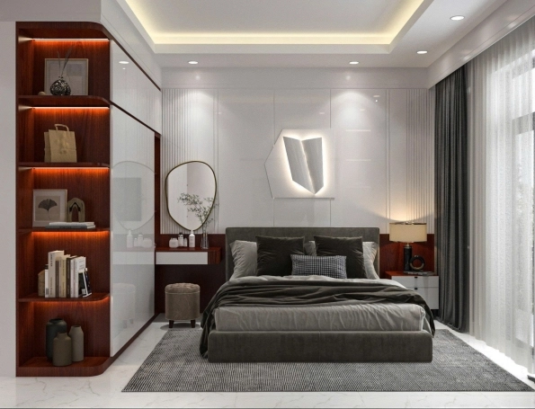Thiết Kế Phòng ngủ Anh Quốc Bình Tân