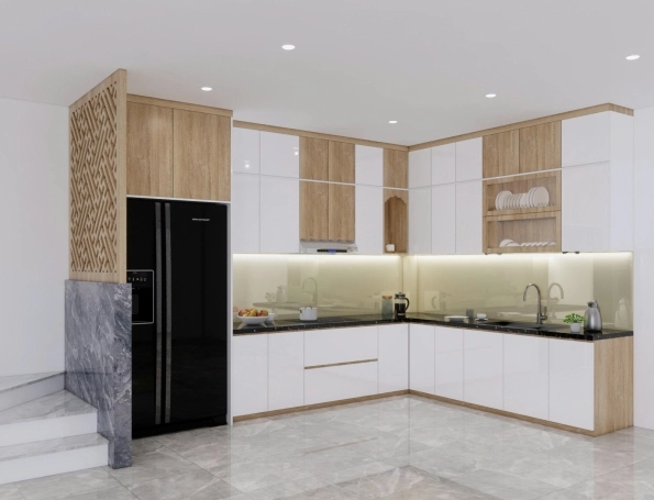 Thiết kế bếp nhà chị Minh - Thủ Đức