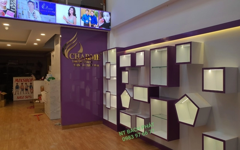 THI CÔNG NT SHOP NƯỚC HOA CHARME - Đ.QUANG TRUNG GÒ VẤP