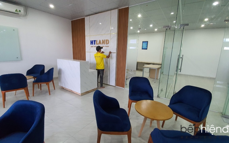 THI CÔNG NỘI THẤT VP HTLAND PHÚ QUỐC