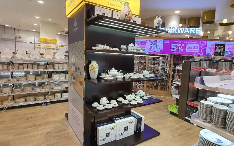 THI CÔNG KHU TRƯNG BÀY MINH LONG I - AEON BÌNH TÂN