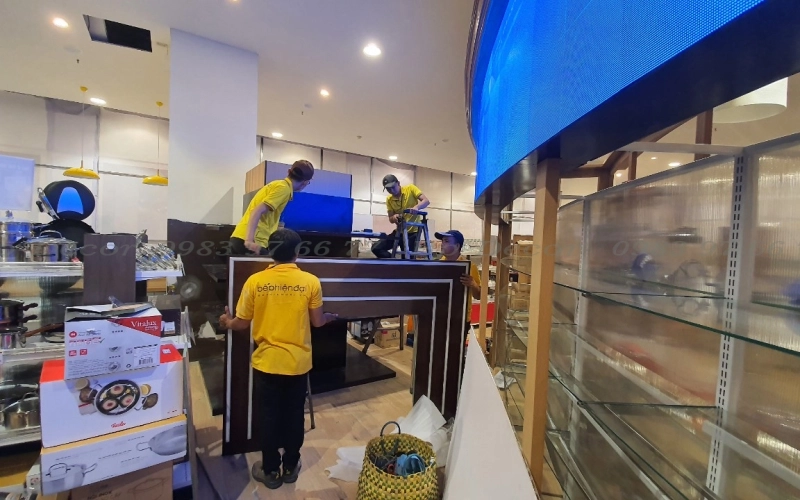 THI CÔNG KHU TRƯNG BÀY MINH LONG I - AEON BÌNH TÂN