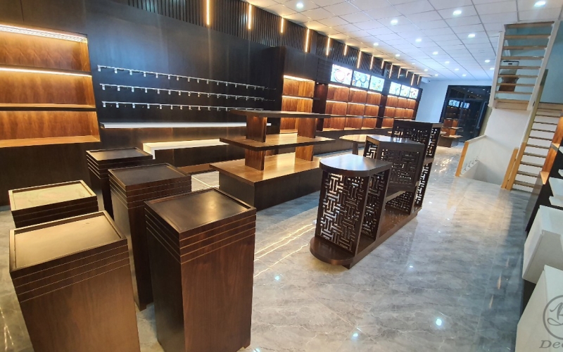 THI CÔNG SHOWROOM GỐM SỨ MINH LONG I - CN ĐẮC NÔNG