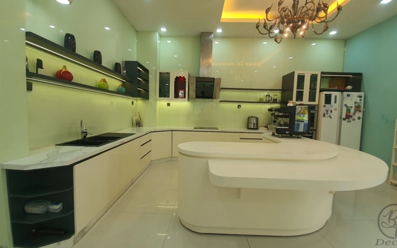 THI CÔNG BẾP BIỆT THỰ ANH NHẬT DUY - 25A TL BÌNH TÂN