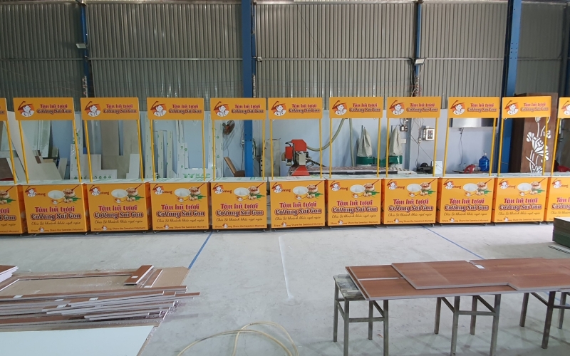 Xe bán hàng hệ thống tàu hũ tươi CoVang