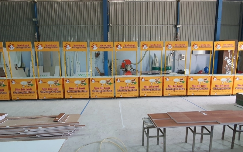 Xe bán hàng hệ thống tàu hũ tươi CoVang