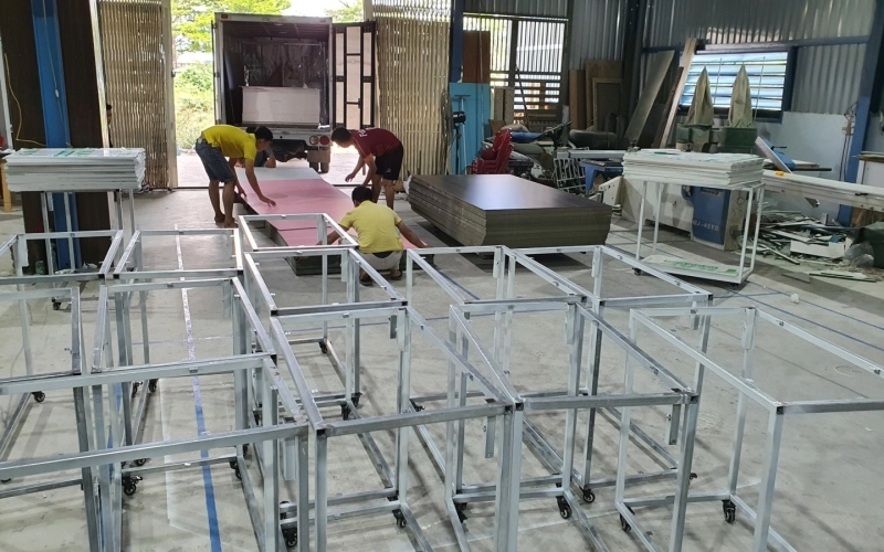 Xe bán hàng hệ thống tàu hũ tươi CoVang