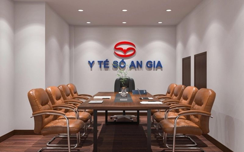 Thiết kế VP CTy Gia An - Q10