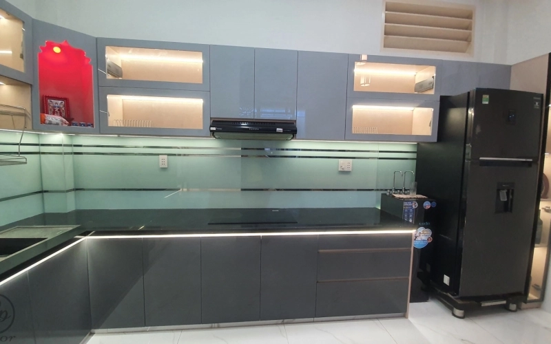 THI CÔNG BẾP NHÀ ANH NHÂN - GÒ VẤP