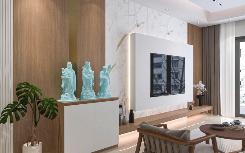 Thi công nội thất nhà A. Tuấn - Lê Văn Khương
