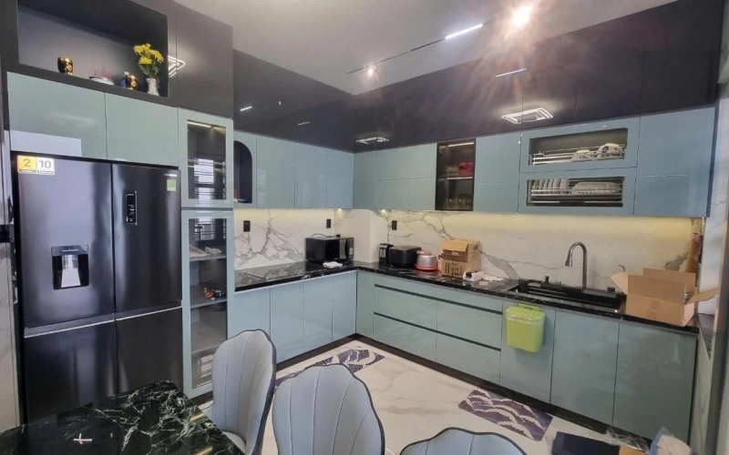 Thi Công Nội Thất Trọn Gói Nhà Anh Thái – Chợ Mới, An Giang 