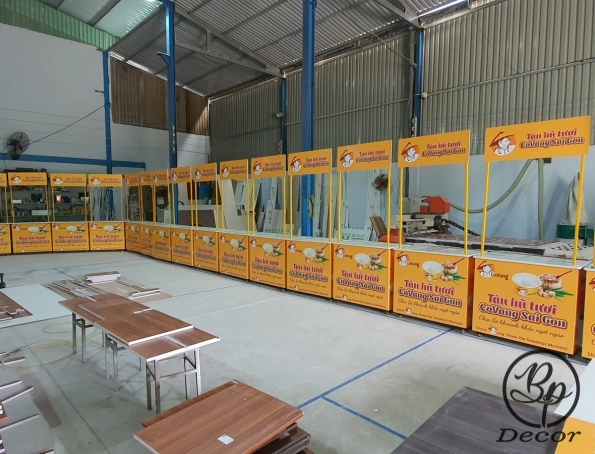 XE KỆ BÁN HÀNG LƯU ĐỘNG - TÀU HỦ COVANG SÀI GÒN
